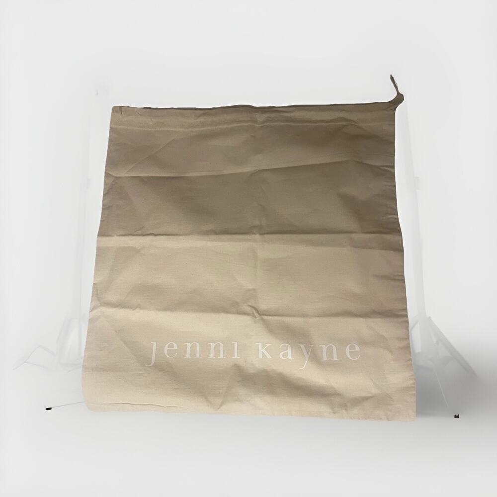 Jenni Kayne Dust Bag Natural Canvas 13 x 14" Shoes, Storage